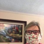 Mary Pennington with Ash Creek Baptist Church Mask Makers