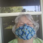 Linda Whitaker with Ash Creek Baptist Church Mask Makers