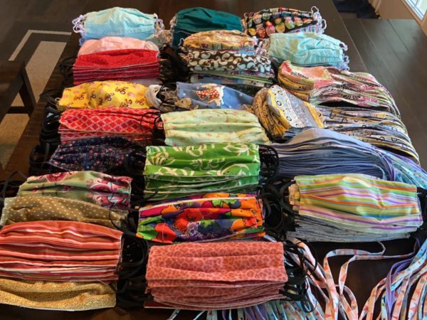 Fuquay-Varina Junior Woman’s Club Donates 278 Cloth Face Masks